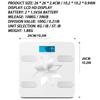 Smart Body Fat Scales,Bluetooth Digital Bathroom Scales with 25 Essential Features Body Fat/Body Weight/Visceral Fat/Skeletal Muscle/Resting Metabolism and BMI,Smart APP for Fitness (White) view 2