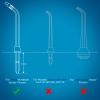 Replacement Heads for Waterpik Water Flosser (6 Orthodontic Tips) view 2