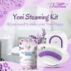 Fivona 2-in-1 Yoni Steaming Kit Over The Toilet Seat with V Steam Herbs Blue Moon Recipe for Detox, Cleansing, PH Balance and Odor Control view 4