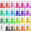 Food Colouring Set - 24 Vivid Colours Food Colouring Set for Baking, Cake Decorating, Icing, Cookie, Fondant and Macaron - Liquid Tasteless Food Colour Dye for DIY Soap Making and Crafts - 6ml Each view 2
