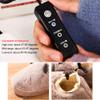 USB Electric Heating Slippers Foot Warmer, Soft Plush Winter Heating Slippers, Winter Office Heating Shoes Electric Heating Shoes Feet Pad to Keep Feet Warm view 3