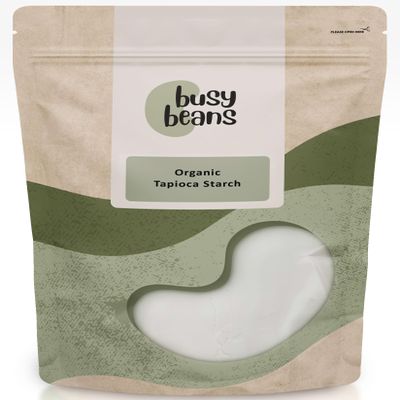 Organic Tapioca Starch - Certified Organic - by Busy Beans Organic (1kg)