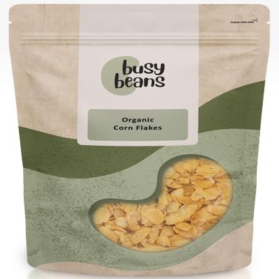 Organic Corn Flakes - Certified Organic - by Busy Beans Organic (2kg)