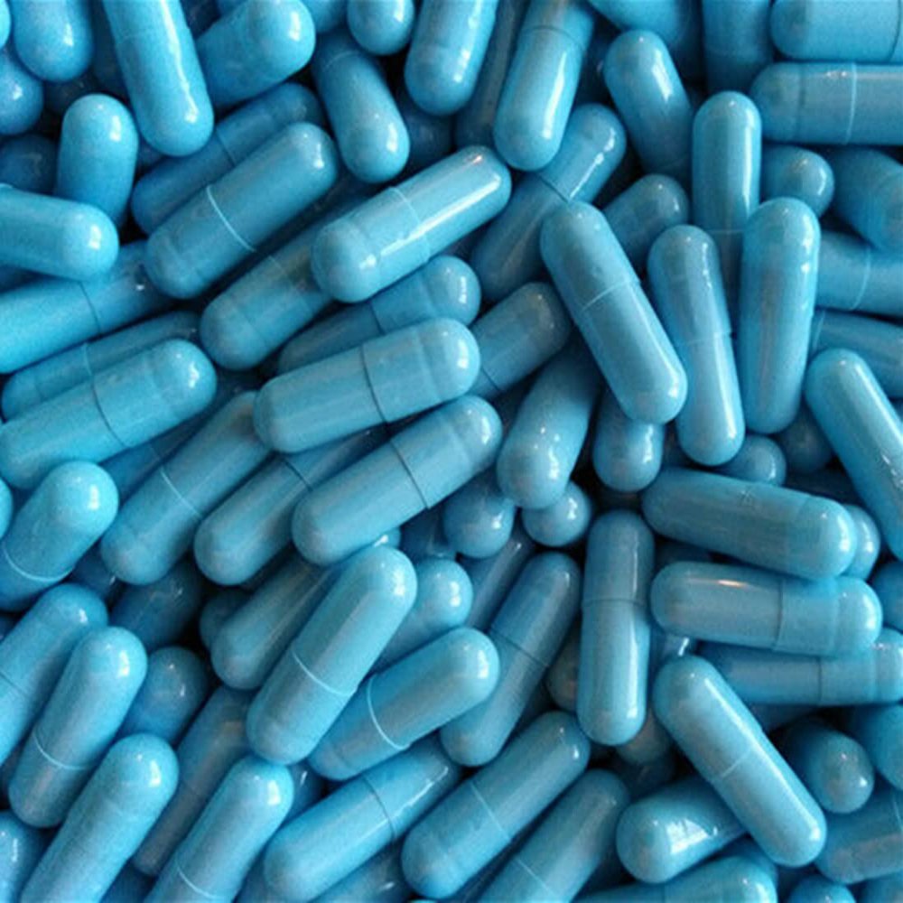 DR T&T 200 gelatin gelatine Capsules size 2 light blue capsules EU products