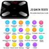 ZTBGY Smart Body Fat Scales, Bluetooth Digital Bathroom Scales with 23 Essential Body Composition Features, Large LED Screen, Black view 4