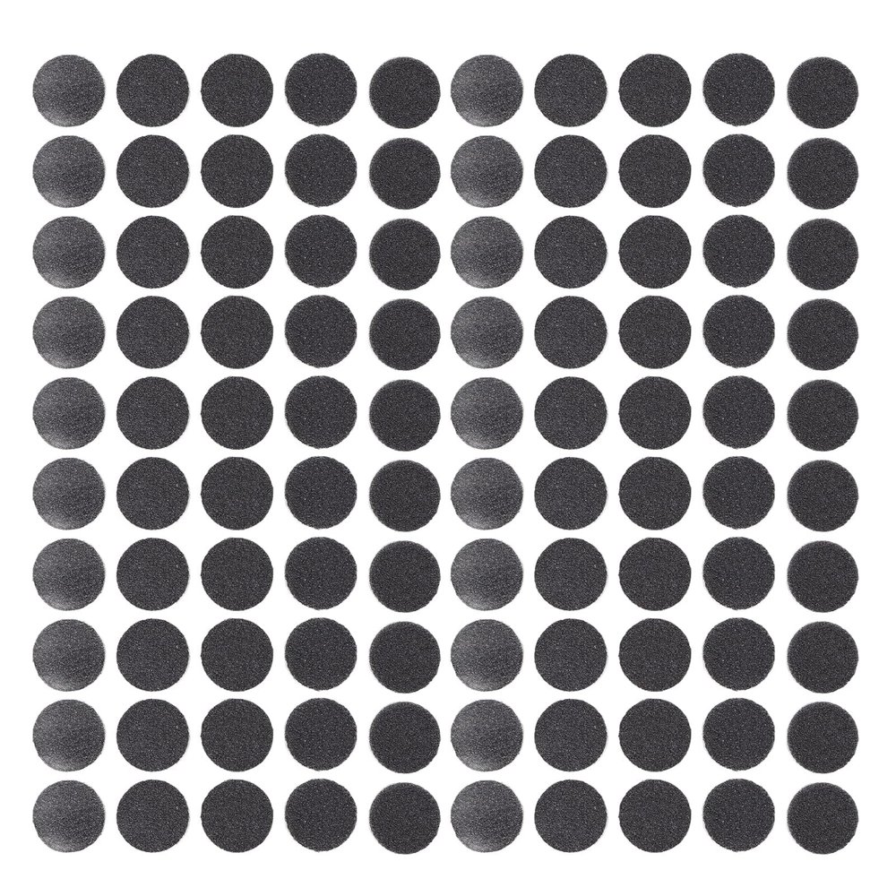 100Pcs Replaceable Sandpaper Discs, 120 Grit Self Adhesive Sandpaper Refill Pad Disks Medium Coarse Sand Discs Tool Replacemen for Electric Foot File Callus Remover