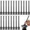 Agatige 20 Pcs Electric Shaver Cleaning Brushes, Razors Brush Set, Trimmer Cleaner Brush with Long Handle for Computer Keyboard Shaver Appliance and More view 1