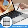 Agatige 20 Pcs Electric Shaver Cleaning Brushes, Razors Brush Set, Trimmer Cleaner Brush with Long Handle for Computer Keyboard Shaver Appliance and More view 2
