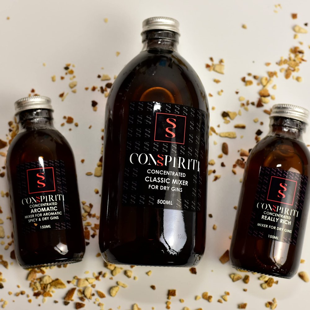 ConSpiriti Concentrated Mixers Tasting Set for Dry Gins