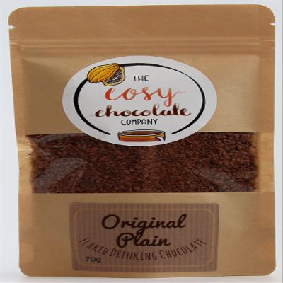 Luxury Flaked Drinking Chocolate (Original Plain, Small 70g)