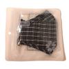 Tartan Face Mask, Black and White, Reusable, Washable, Tartan Face Mask view 3