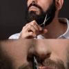 Beard Scissors, Comfortable Practical Stainless Steel Mustache Trimming Scissors Durable Stable for Men Use for Beard Trimming(#1) view 2