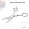 Beard Scissors, Comfortable Practical Stainless Steel Mustache Trimming Scissors Durable Stable for Men Use for Beard Trimming(#1) view 3