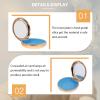 HEALLILY Brace Box with Mirror Portable Denture Case for Travel Aligner Storage Box for False Teeth Compact Design view 3