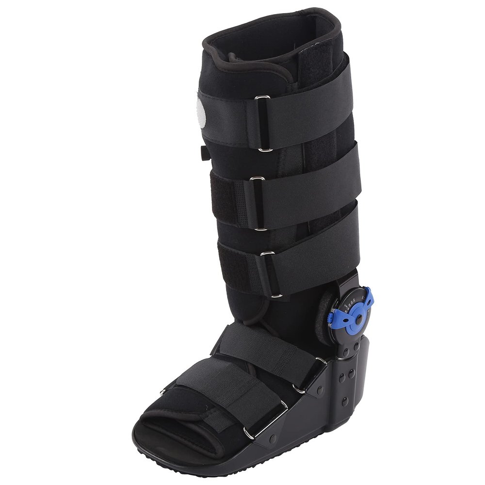 01 02 015 Achilles Tendon Boots, Ankle Fixation Brace Black for Achilles Tendon Ruptures for Ankle Fractures for Ankle Sprains