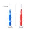 2.5mm 3mm Interdental Brushes, Tooth Flossing Teeth Cleaning Tool, Oral Dental Hygiene Brush, Prevent Bad Breath and Periodontal Disease (50 Count) view 2
