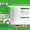 Scitec Nutrition 100% Hydro Isolate  Hydrolyzed Isolate with Glutamine & Arginine  Sugar-Free, Gluten-Free  Post-Workout Recovery, 2000 g, Strawberry view 4