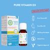 Vitamin D3 Liquid Drops 400 IU - Pure Vitamin D Liquid in Olive Oil for Babies, Children and Adults by Healthmarque (180 doses) view 2