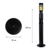 Gocciasana Digital Thermometer with QR Code Reader Green Pass and Hand Sanitizer Gel Dispenser | Professional Infrared Fever Thermometer view 2