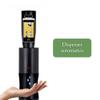 Gocciasana Digital Thermometer with QR Code Reader Green Pass and Hand Sanitizer Gel Dispenser | Professional Infrared Fever Thermometer view 4