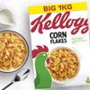 Kellogg's Corn Flakes Breakfast Cereal Big Boxes, 6x1 kg view 3
