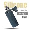 Vaporly UK Voopoo Drag X Case, Texture Silicone Case for Voopoo Drag X Antislip Cover Shield Sleeve Wrap Decal Skin with Hygiene dust Germ Dirt Shock Protection Cap (Black) view 3