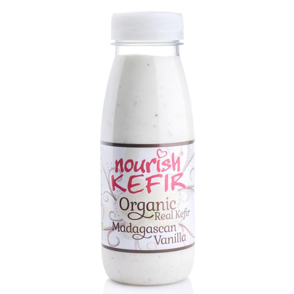 Nourish Kefir Organic Madagascan Vanilla Kefir 250ml x 8 bottles