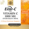 Solgar Ester-C Plus Effervescent - 21 x Sachets - Recharge Body and Mind - with B-Vitamins, Zinc and Magnesium - Immunity Support view 1