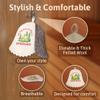 Askold Wool Sauna Hat Russian Banya Hat for Men Women Dont Worry in Life 3mm Felt Sauna Cap US Size 7  (X  Large) One Size Fits All view 3