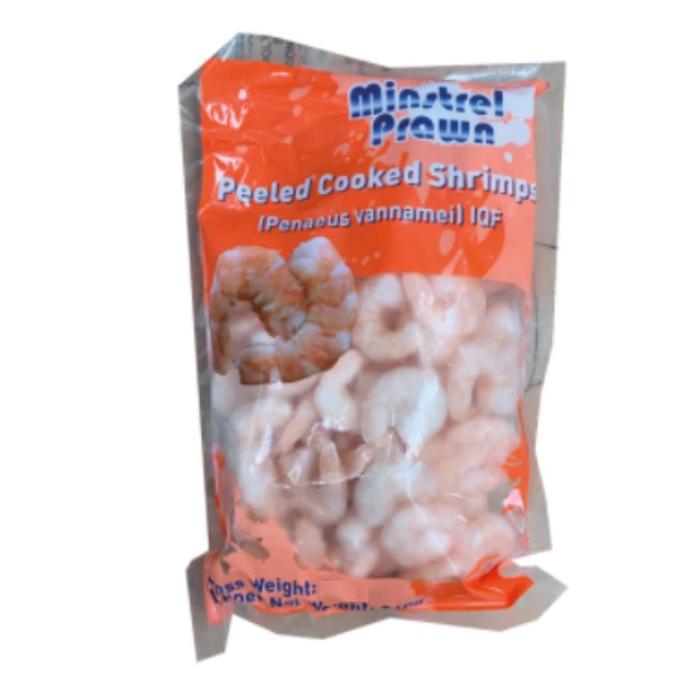 Minstrel Prawn Peeled Cooked Shrimps 240gr x 2  Premium Ready-to-Eat Shrimp, Tender & Juicy, Perfect for Gourmet Dishes