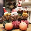 Christmas Gift BagPing an Fruit Packing Box Apple Bag Santa Big Backpack Gift Bag Candy Bag Christmas GiftCan Hold Wine and Groceries ( Color : F ) view 2