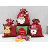 Christmas Gift BagPing an Fruit Packing Box Apple Bag Santa Big Backpack Gift Bag Candy Bag Christmas GiftCan Hold Wine and Groceries ( Color : F ) view 3