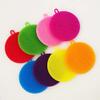 1 Pcs Silicone Dish Washing Brush Bowl Pot Pan Cooking Tool Cleaner Sponges Scouring Kitchen Accessories Random Color view 2