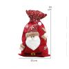 Christmas Gift BagPing an Fruit Packing Box Apple Bag Santa Big Backpack Gift Bag Candy Bag Christmas Gift13"22.8" ( Color : E ) view 3
