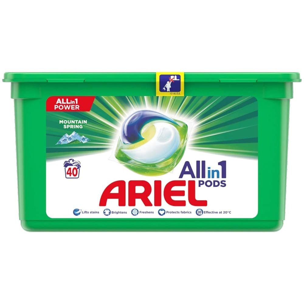 ARIEL ALL IN 1 PODS MOUNTAIN SPRING 40'S