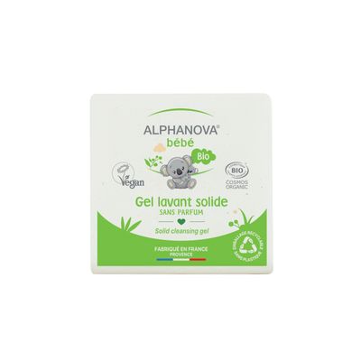 Alphanova Baby Organic Solid Cleansing Gel 100g
