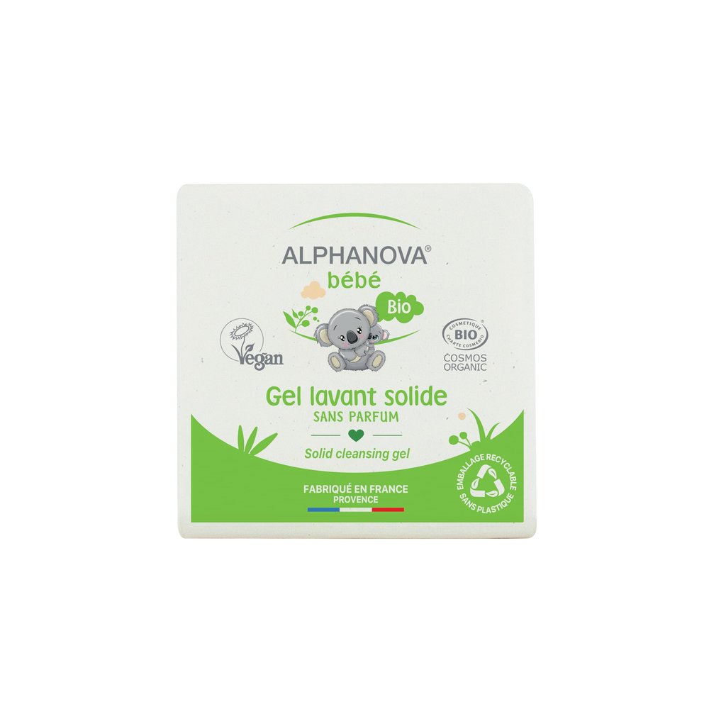 Alphanova Baby Organic Solid Cleansing Gel 100g