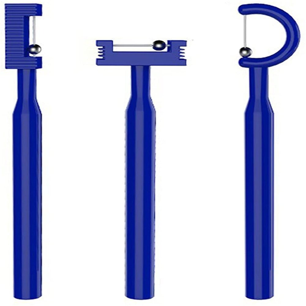 KUUY 3Pcs Tongue Tip Exercise Tool, Tongue Tip Lateralization Lifting Oral Muscle Training Tool