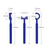 KUUY 3Pcs Tongue Tip Exercise Tool, Tongue Tip Lateralization Lifting Oral Muscle Training Tool view 2