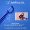 KUUY 3Pcs Tongue Tip Exercise Tool, Tongue Tip Lateralization Lifting Oral Muscle Training Tool view 4