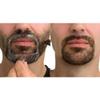 5 sizes Goatee Beard Shaper, Set of 5 Goatee Template for Men, Fits all Face Shape, Give Perfect Symmetric Goatee Beard at Home, Saves Time (Goatee + Beard Shaper - Transparent) view 4