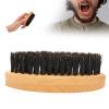 Beard Modeling Brush, Cleaning Exfoliation Beard Brush Strong Comfort Health Protection Skin for Men Groom Beards for Travel Home