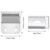 ROMONIX Adjustable Clippers Blades, 2 Hole Hair Trimmer Replacement Blade for Romonix RM-101 view 2
