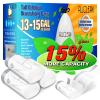 15 Gallon Trash Bags Kitchen Tall Drawstring view 4