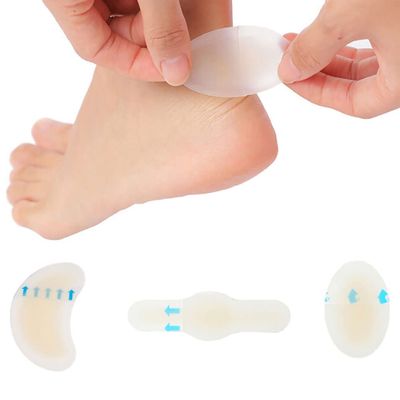 15 Pcs Blister Plasters Heel Blister Pads, 28 * 69mm Heel Bandages Cover, Heel Blister Prevention, Bunion Pads for Faster Healing Wound
