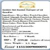 Jaiccha Ghasitaram Christmas Gifts Golden Net Basket Hamper of 18 Goodies view 4