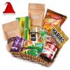 Jaiccha Ghasitaram Christmas Gifts Brown Cane Like Basket Hamper of 20 Goodies view 1