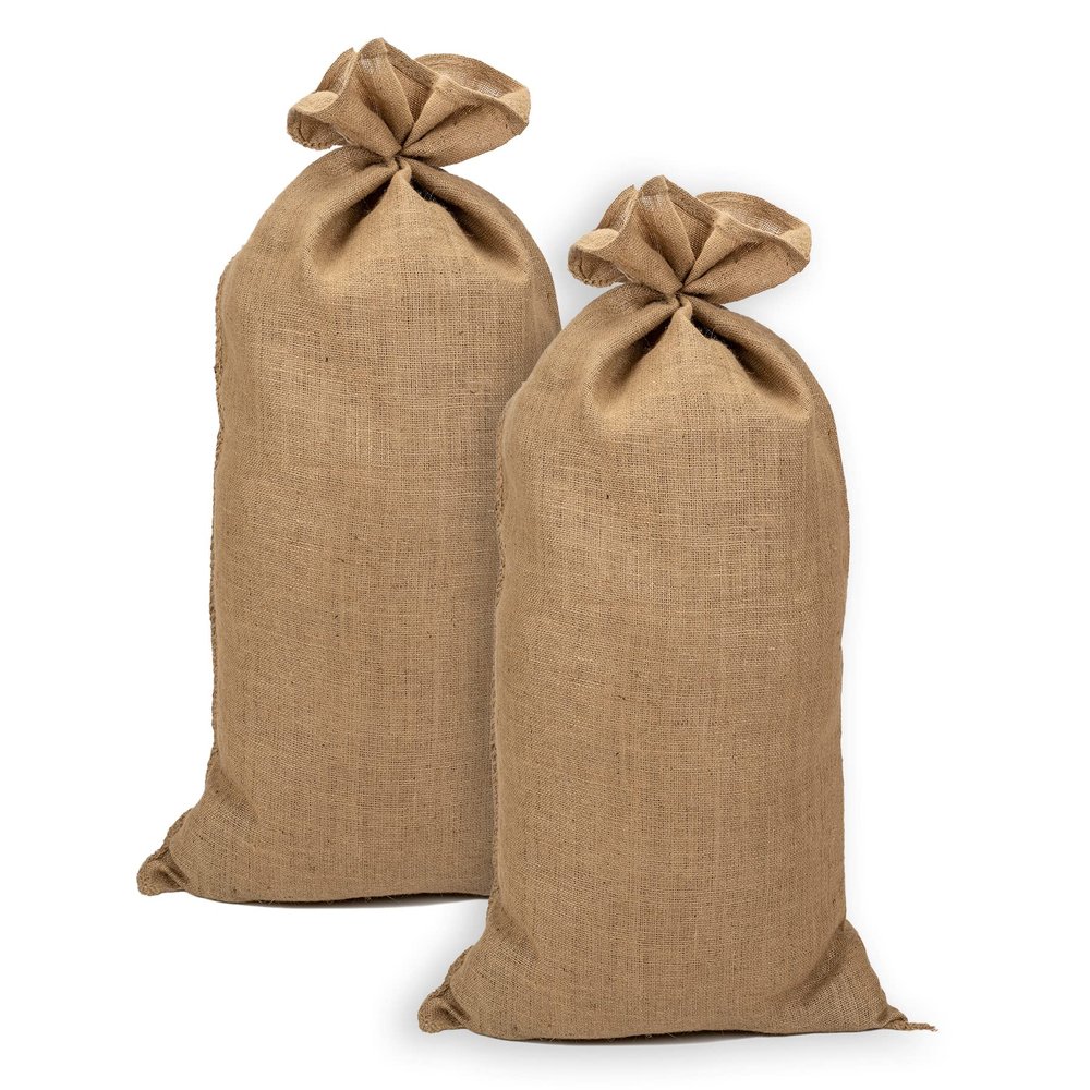 La cordeline Jute Bags 35 x 85 cm 15 kg Pack of 2 Natural