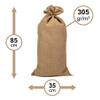 La cordeline Jute Bags 35 x 85 cm 15 kg Pack of 2 Natural view 2