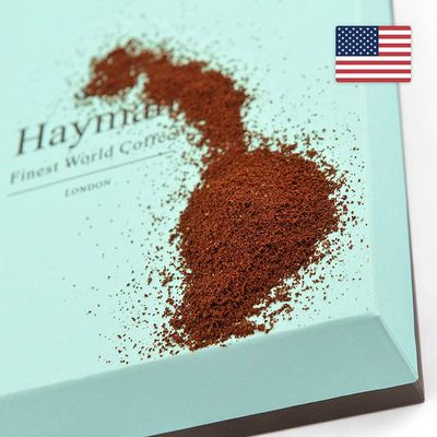 Hayman, 100% Kona Coffee From Hawaii, Ground, Medium Roast, 680g | Fresh Roasted Hawaiian Coffee